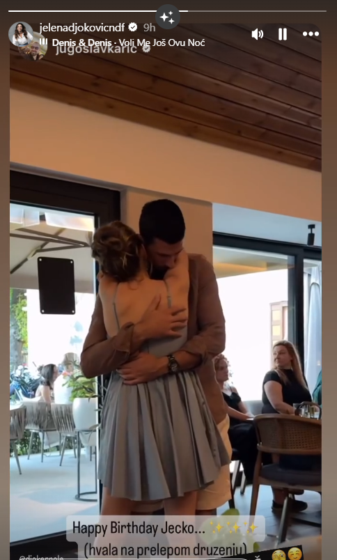 Romantičnim plesom pokazali da je ljubav jača nego ikada: Novak i Jelena Đoković obeležili poseban dan, teniser OVIM rečima raznežio sve (FOTO) 2 jelena djokovic