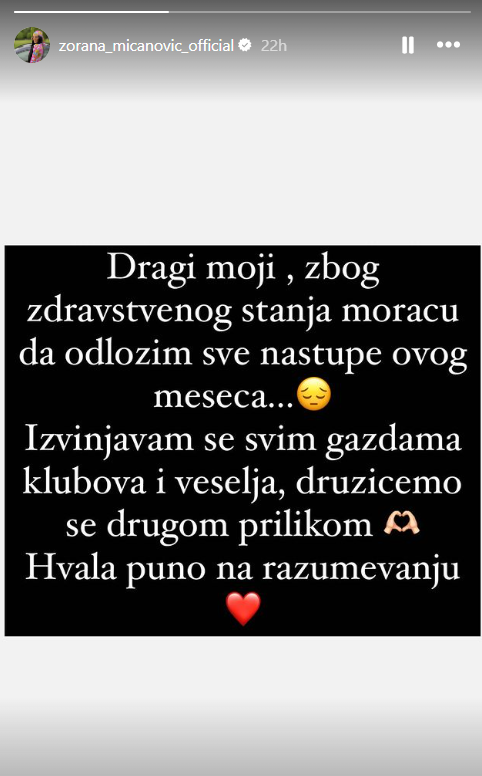 Zorana nakon raksida boluje, MC Stojan ne prestaje da provocira objavama: "Ti mala nisi normalna!" 3 zorana