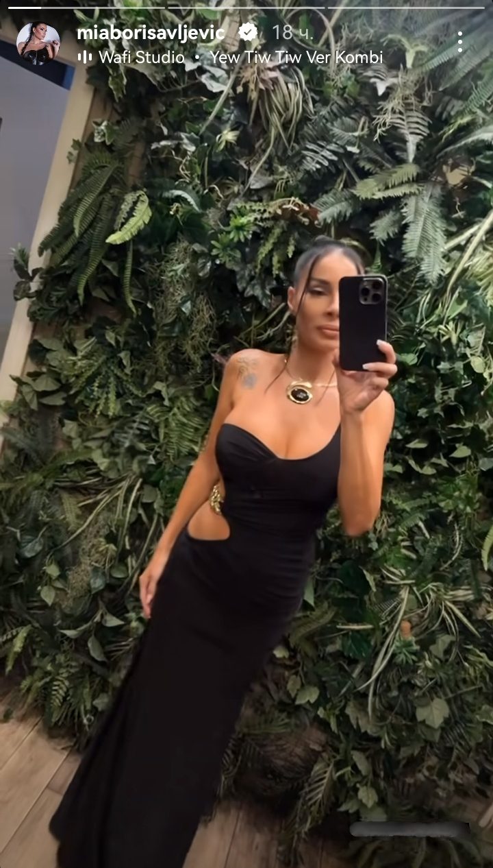 "To je moj recept već godinama": Mia Borisavljević u uskoj haljini zapalila Instagram, pa objasnila na koji način održava savršenu liniju (FOTO) 2 Screenshot 20240702 151444 com.instagram.android 1 e1719994792501
