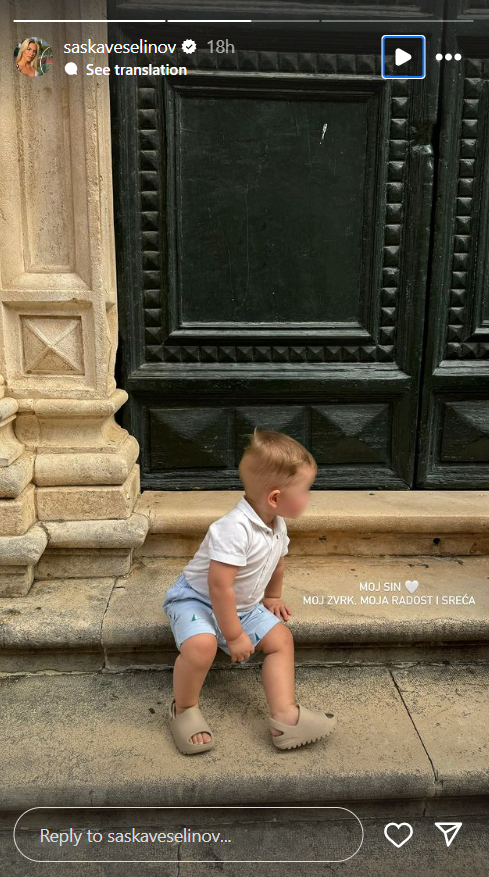 Uživa u svakom trenutku: Saška Veselinov podelila retko viđene porodične momente i raznežila sve (FOTO) 2 Screenshot 2024 08 29 085148