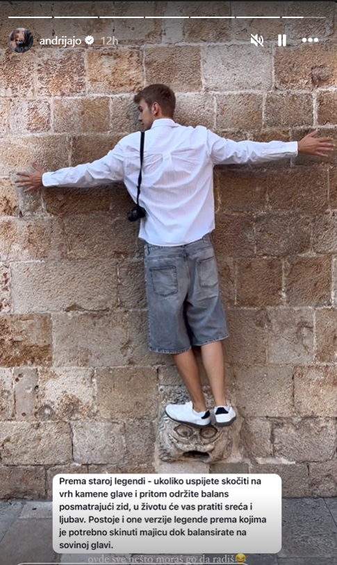 "Stepenice na kojima je kraljica Cersei hodala gola": Andrija Jo posetio poznatu lokaciju, pa otkrio TAJNE koje se kriju iz popularne turističke atrakcije 3 andrija jo2