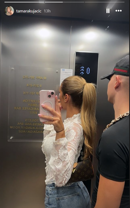 Vojaž se ne odvaja od svoje devojke: Reper i mlada rukometašica podelili zajedničke fotografije, a jedan skupoceni detalj privukao je posebnu pažnju (FOTO) 2 image 2024 08 15 095257104