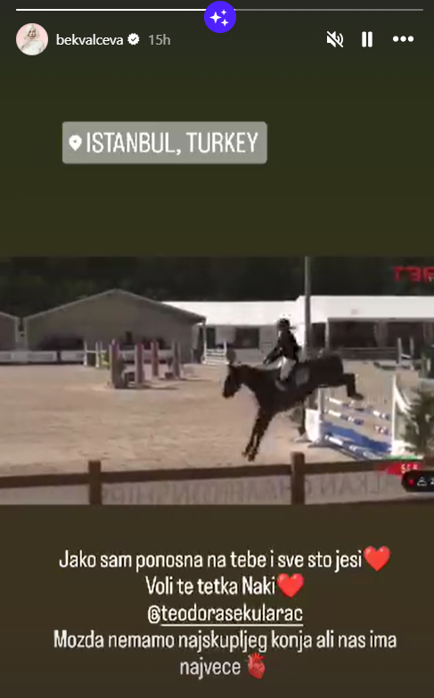 "Još jedna Bekvalčeva u akciji i to za reprezentaciju Srbije" Nikada ponosnija Nataša Bekvalac se pohvalila velikim uspehom jednog člana porodice 3 natasa