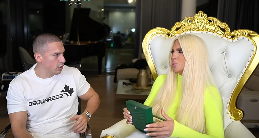 "Ja sam džentlmen": Baka Prase otkrio šta se dešavalo posle lajva sa Karleušom, pa priznao da li je "Roleks" koji joj je poklonio FEJK 2 Screenshot 2024 10 07 090846