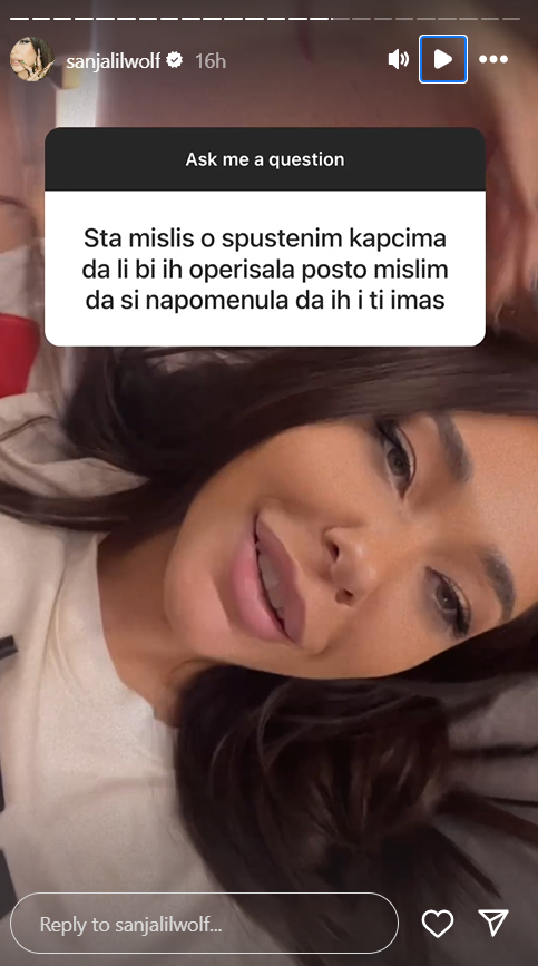 Sanja Vučić otkrila koju estetsku korekciju planira, pa priznala šta NIKADA ne bi operisala: "Smatram da je to moj šmek" 3 Screenshot 2024 10 10 145459