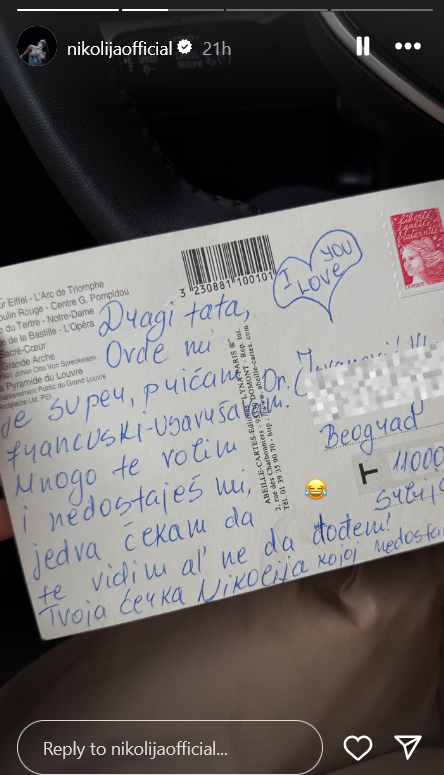 "Tata, mnogo te volim i nedostaješ mi" Nikolija podelila uspomenu iz detinjstva, pa objavom raznežila sve (FOTO) 2 Screenshot 2024 11 29 124631