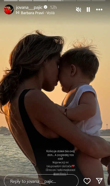 "Koliko je dalek bio ovaj dan, a pogledaj nas sad!" Jovana Pajić objavila emotivnu fotografiju sa sinom Marije Šerifović (FOTO) 2 Screenshot 2024 12 02 140526