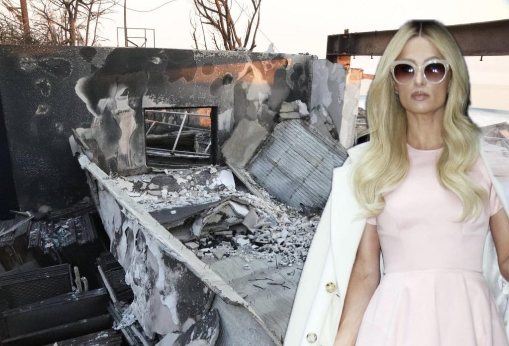 "Ovde je nekada bio naš dom, srce mi je slomljeno": Paris Hilton pokazala šta je ostalo od njene porodične kuće koju je uništio požar (VIDEO) 1 paris