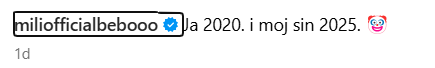 Bukti rat repera! Mili uputio brutalne prozivke na Vojažev račun, mladi izvođač jednom rečenicom rekao SVE (FOTO) 2 Screenshot 2025 02 12 153556