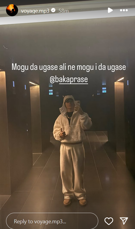 Vojaž se oglasio povodom slučaja Bake Praseta: Bili su zakleti neprijatelji, javno su se prozivali, a onda se sve promenilo - evo kako ga je reper sada podržao (FOTO) 2 Screenshot 2025 02 27 164819