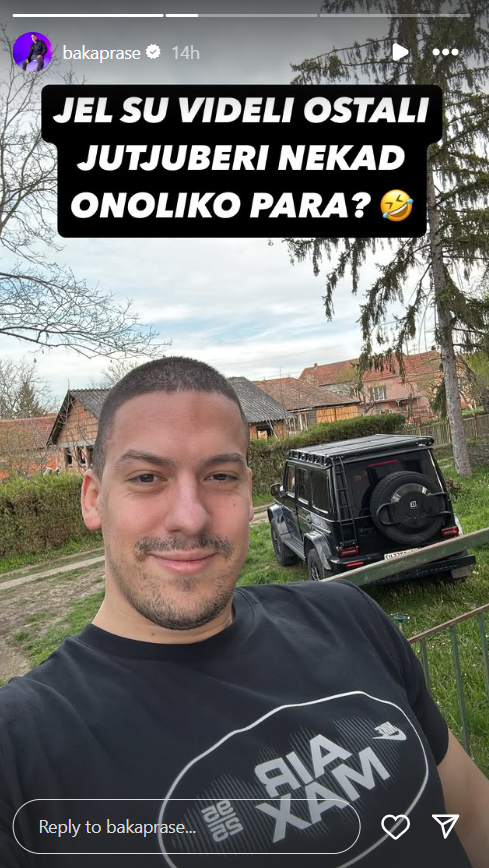 Ne prestaje da provocira! Baka Prase najnovijom objavom uputio direktnu prozivku kolegama, pa pokazao da mu ide bolje nego ikad (FOTO) 3 Screenshot 2025 04 14 093315