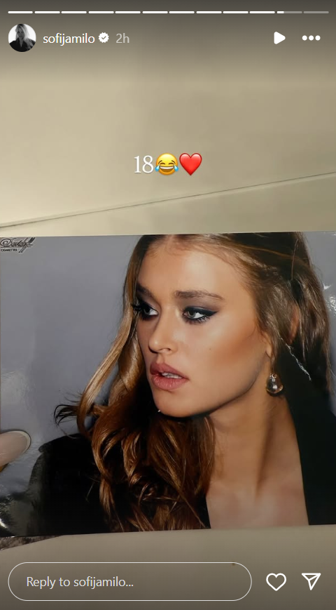 Radila je za najveće modne kuće na svetu, a OVAKO je izgledala sa 18 godina: Sofija Milošević podelila fotku iz mladosti, pa pokazala koliko se promenila (FOTO) 2 Screenshot 2025 04 28 143825