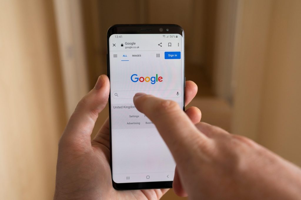 google stock internet