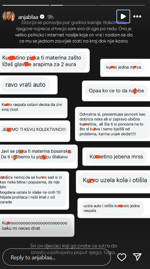 Nikad brutalnije oglašavanje Anje Bla o Baki Prasetu! Influenserka planira da ga prijavi policiji, pa se dotakla i slučaja tragično nastradale jutjuberke (FOTO) 3 Screenshot 2025 06 18 093004