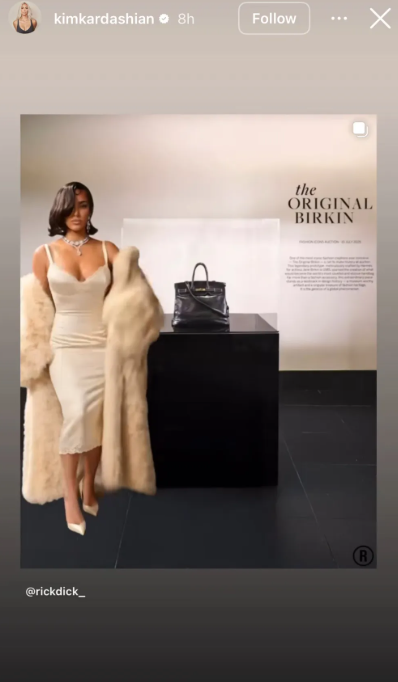 Jednom objavom napravila haos na mrežama: Svi se pitaju da li je Kim Kardašijan dala 10 miliona za Birkin torbu - otkrivena prava istina 2 Screenshot 2025 07 14 102228