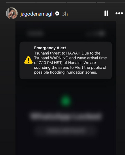 Drama na Havajima: Jelisaveta Orašanin dobila uznemirujuće upozorenje tokom odmora s decom, sve podelila na Instagramu (FOTO) 2 Screenshot 2025 07 30 115142
